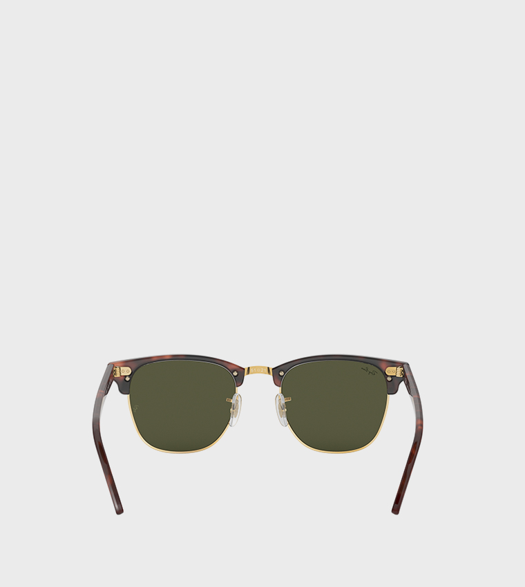 Acetate Frame Clubmaster Sunglasses