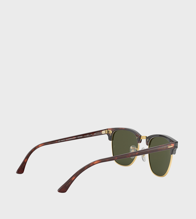 Acetate Frame Clubmaster Sunglasses