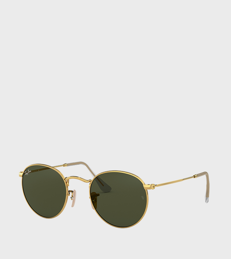 Metal Frame Round Sunglasses
