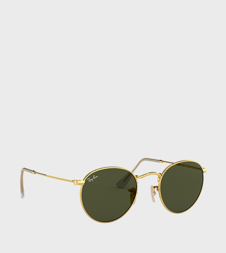 Metal Frame Round Sunglasses