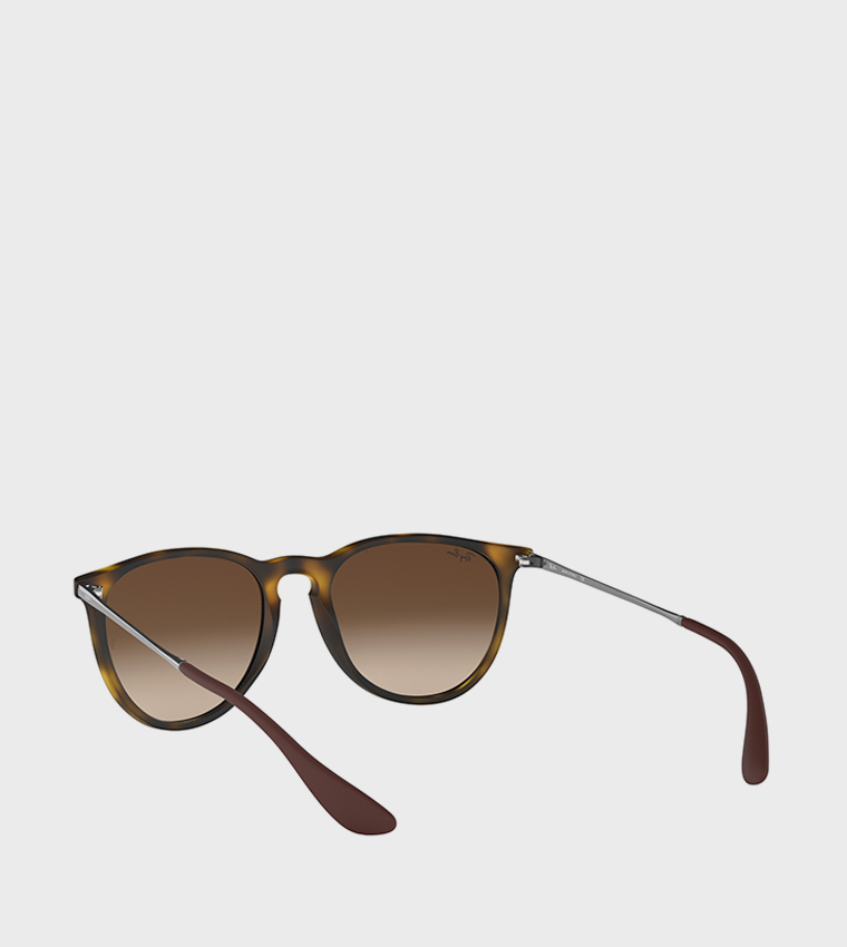 ERIKA Full Rim Round Sunglasses