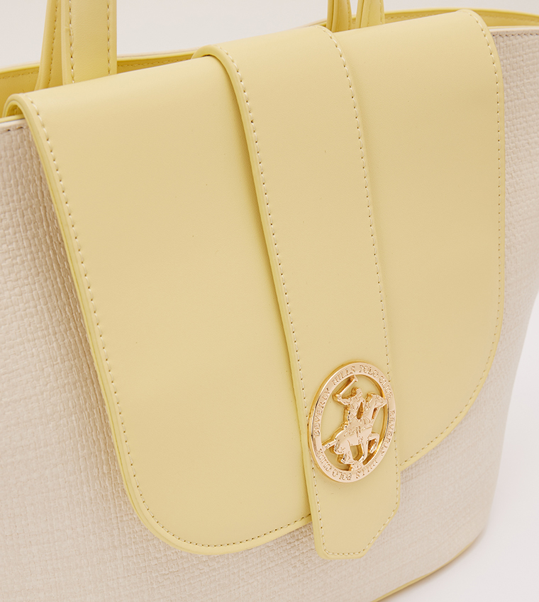 Logo Detailed Tote Bag