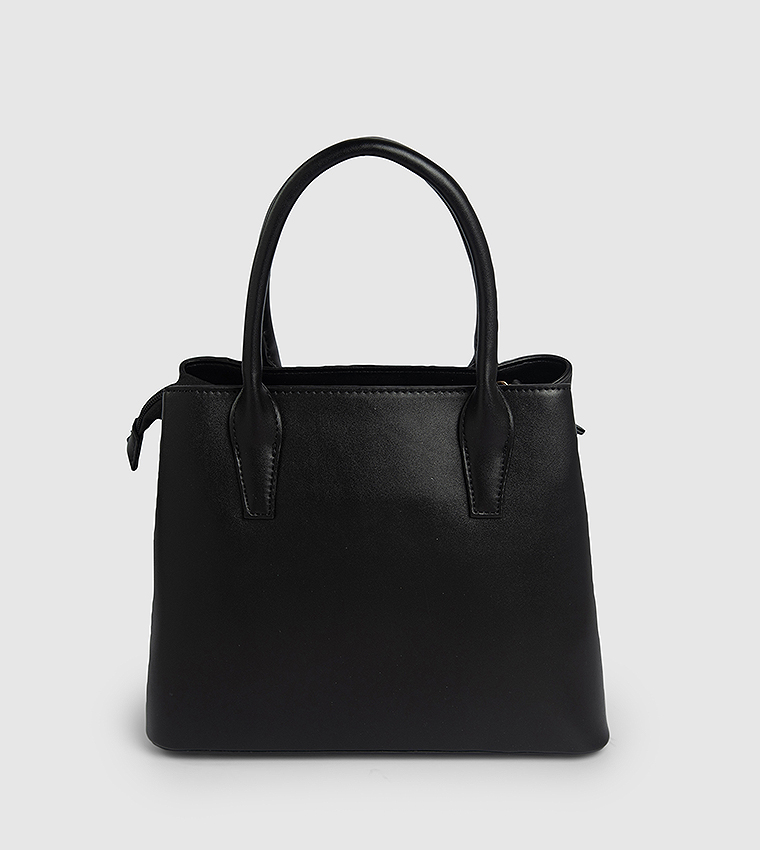 Logo Detail Satchel Bag