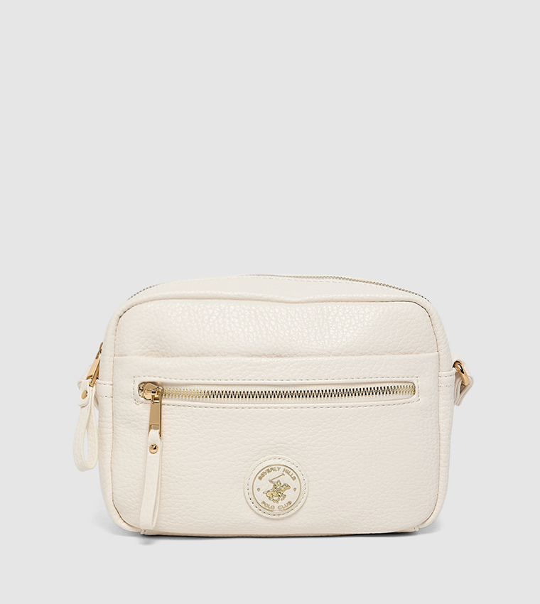 Textured Zippered Camera Bag