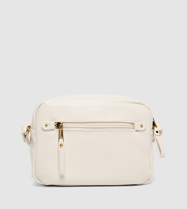 Textured Zippered Camera Bag