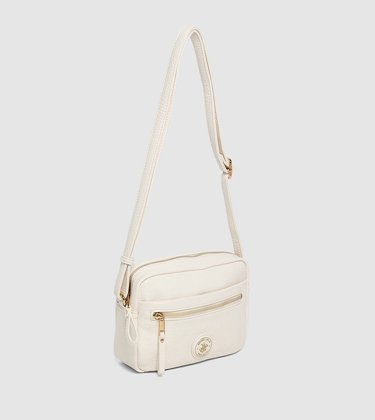 Textured Zippered Camera Bag