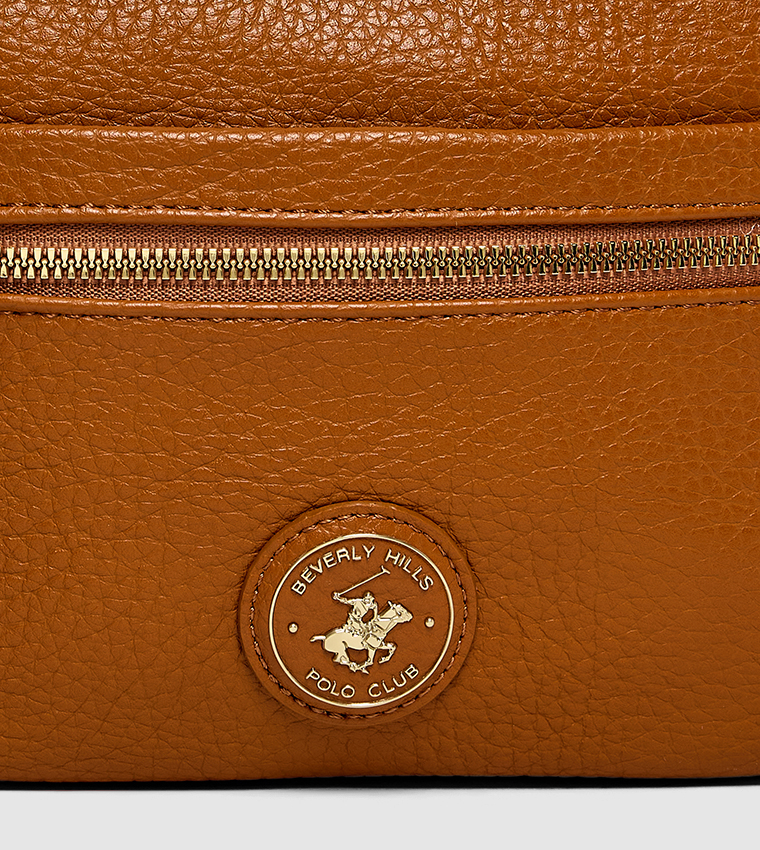 Textured Zippered Camera Bag