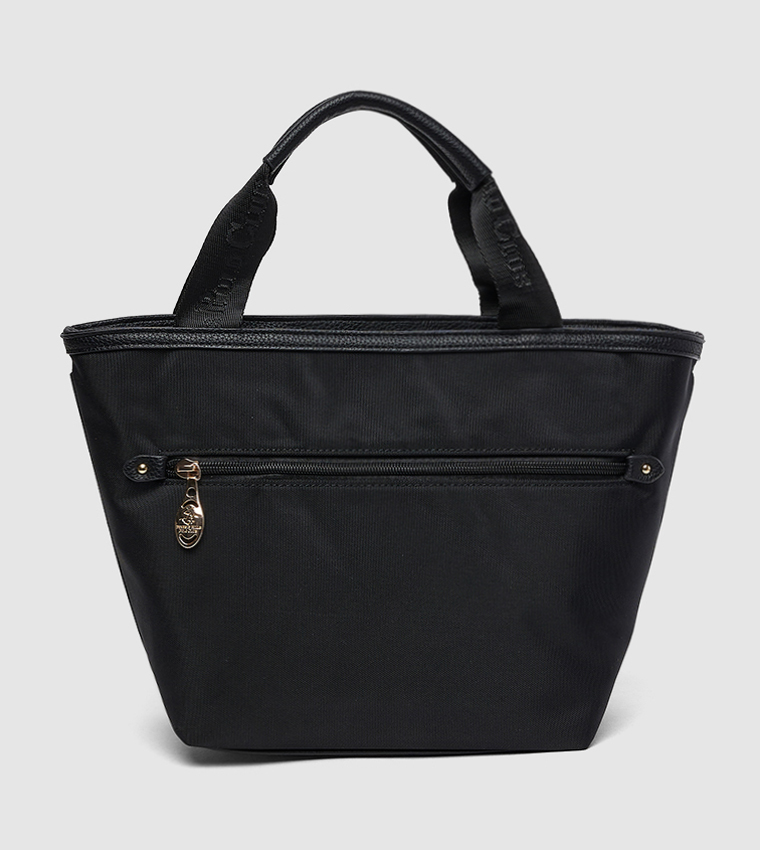 Logo Embroidered Mini Tote Bag