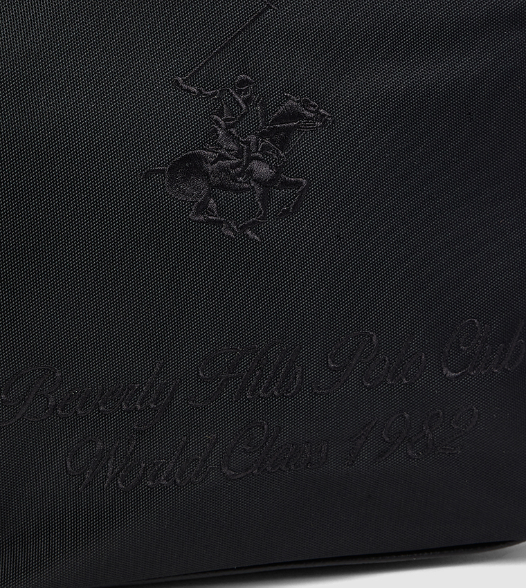 Logo Embroidered Mini Tote Bag