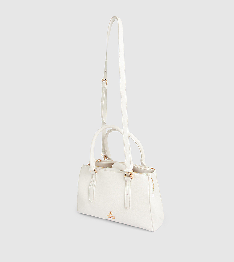 Logo Detail Satchel Bag