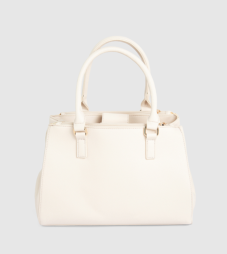 Logo Detail Satchel Bag