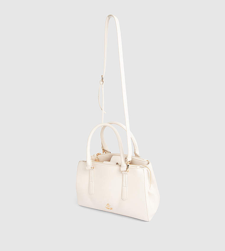 Logo Detail Satchel Bag