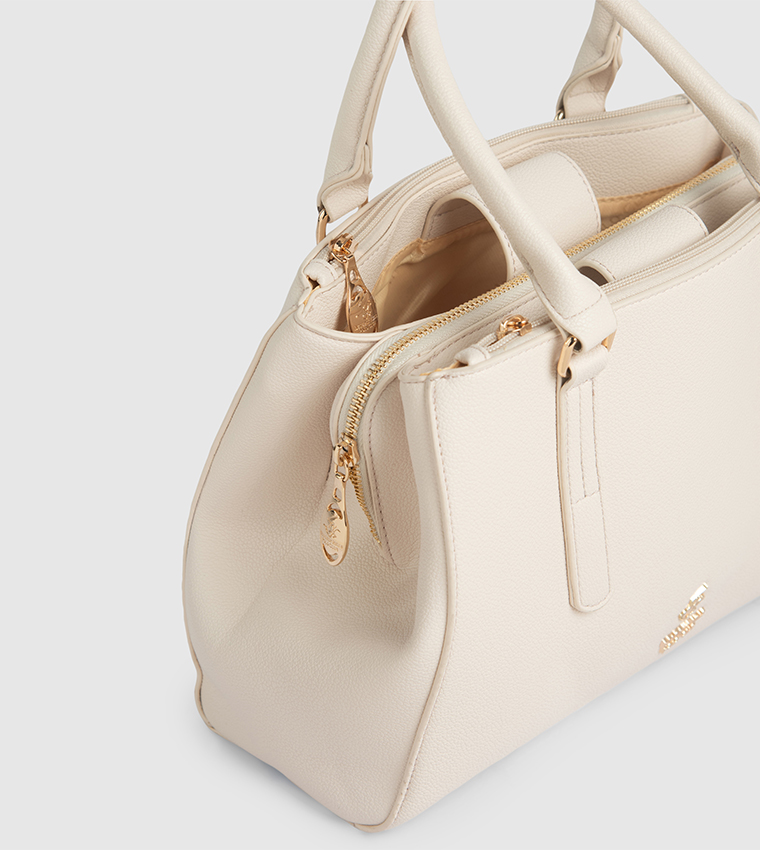 Logo Detail Satchel Bag