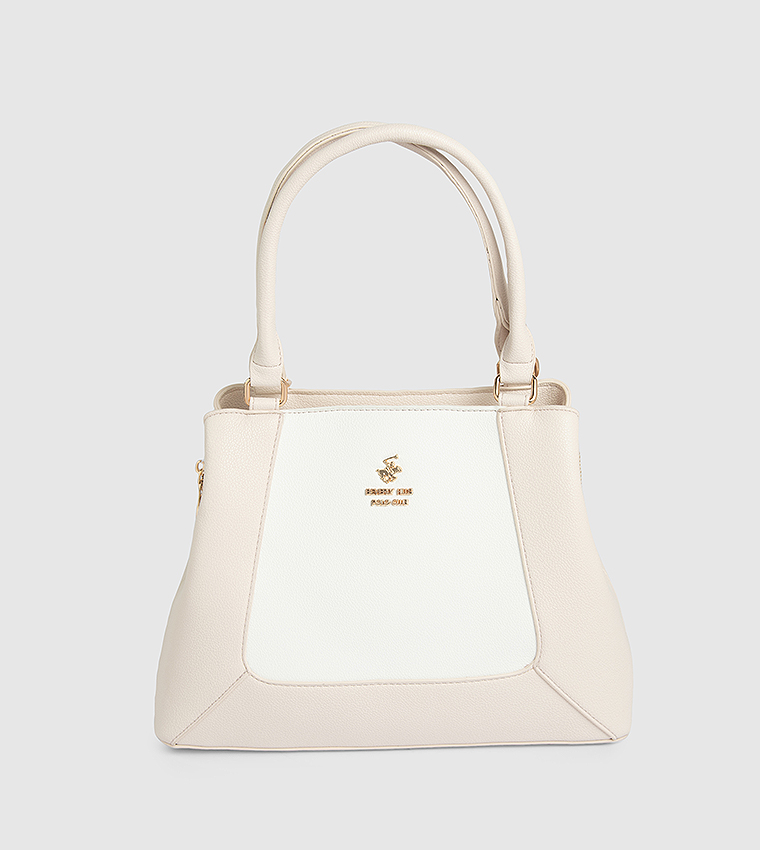 Color Block Stachel Bag