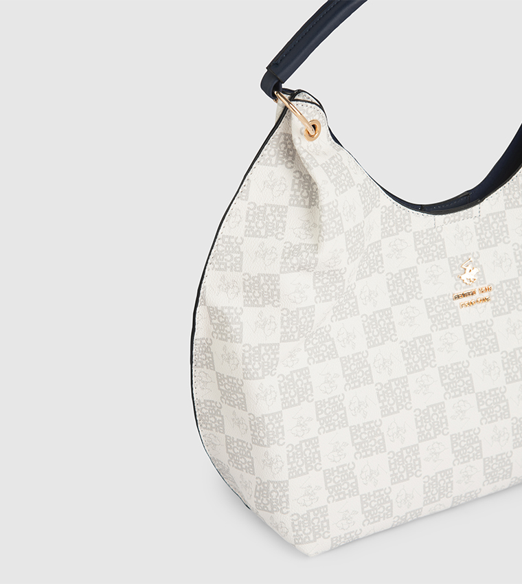 Monogram Patterned Shoulder Bag