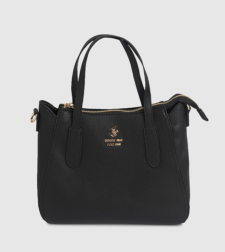 Logo Detail Satchel Bag