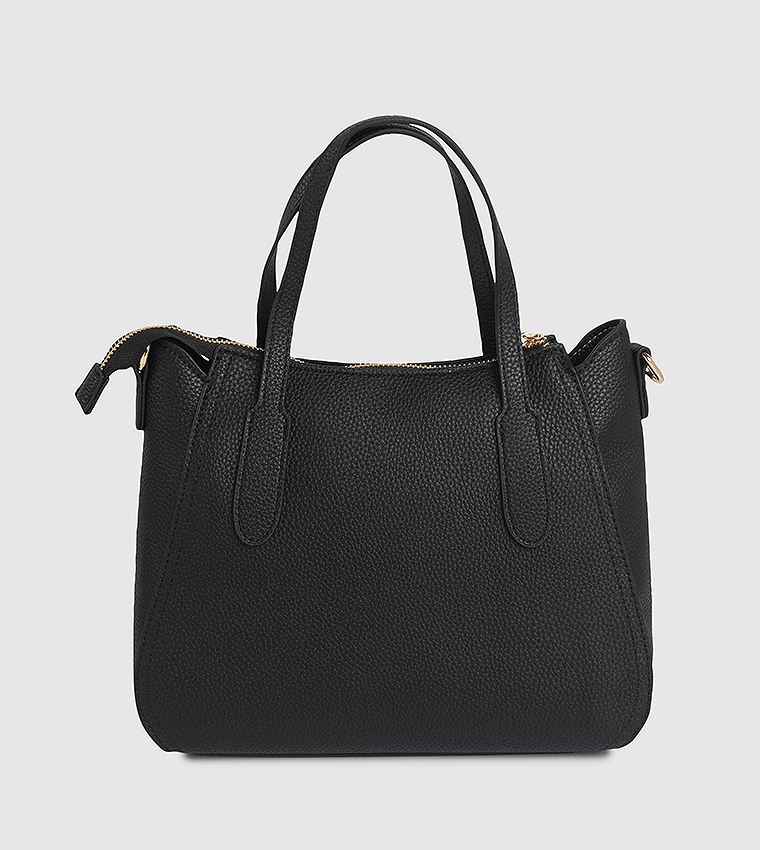 Logo Detail Satchel Bag