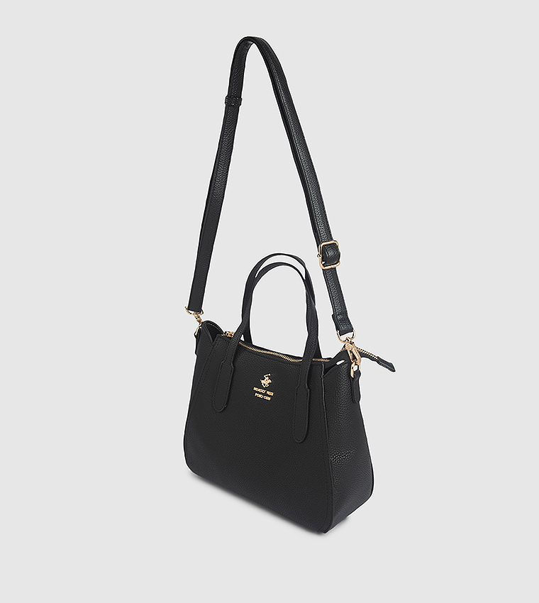 Logo Detail Satchel Bag