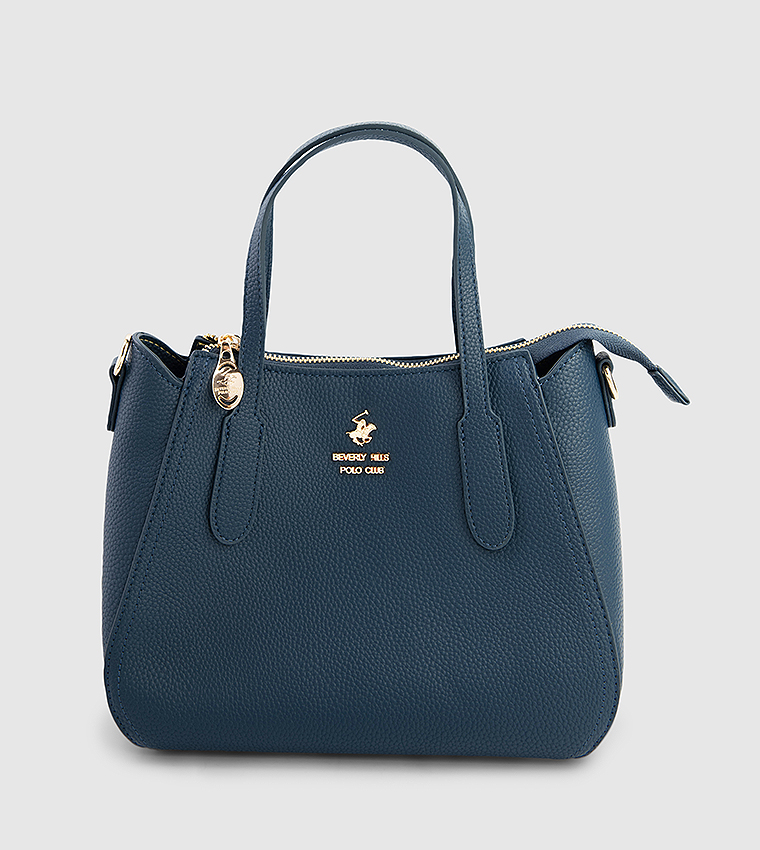 Logo Detail Satchel Bag