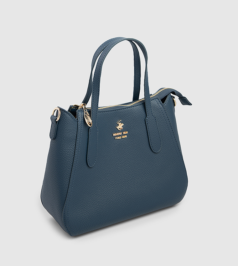Logo Detail Satchel Bag