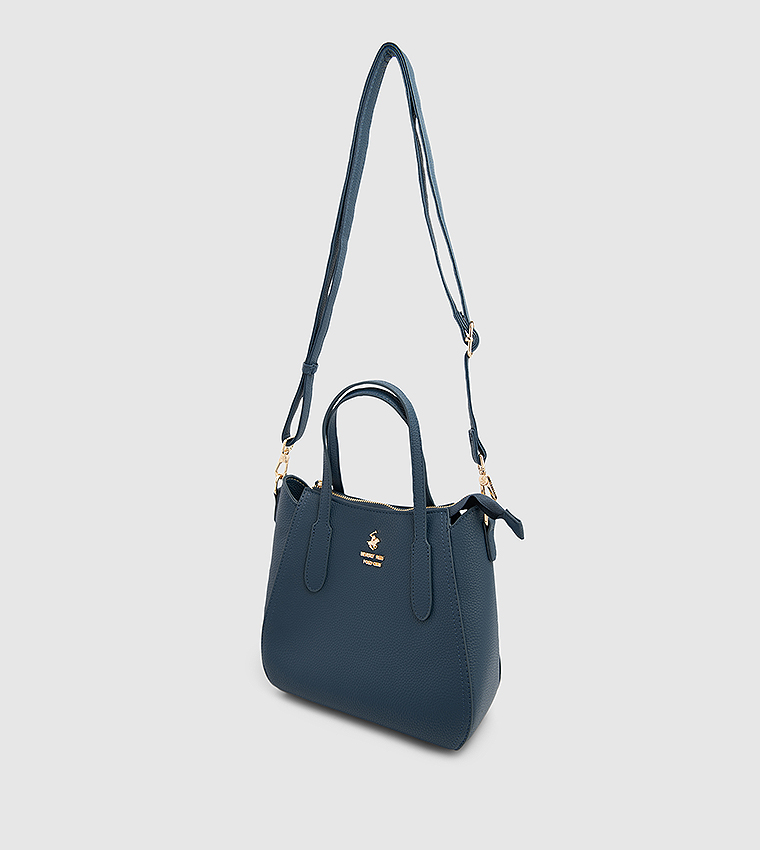 Logo Detail Satchel Bag