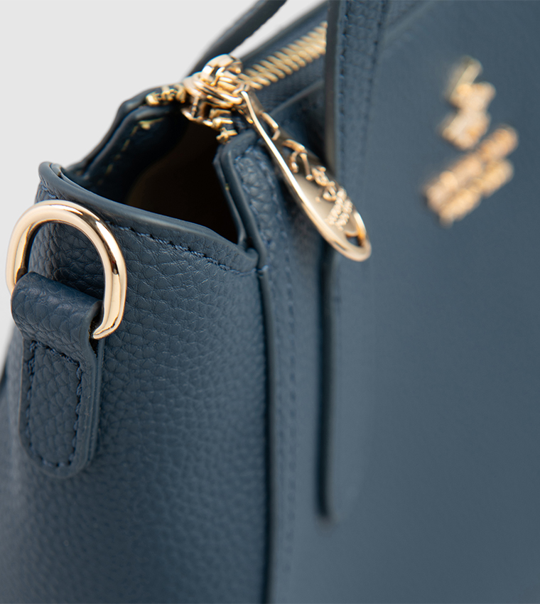 Logo Detail Satchel Bag