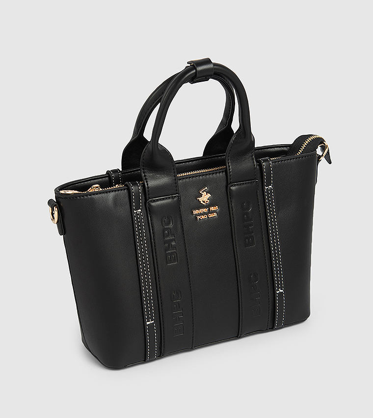 Logo Debossed Mini Tote Bag