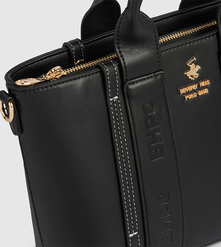 Logo Debossed Mini Tote Bag
