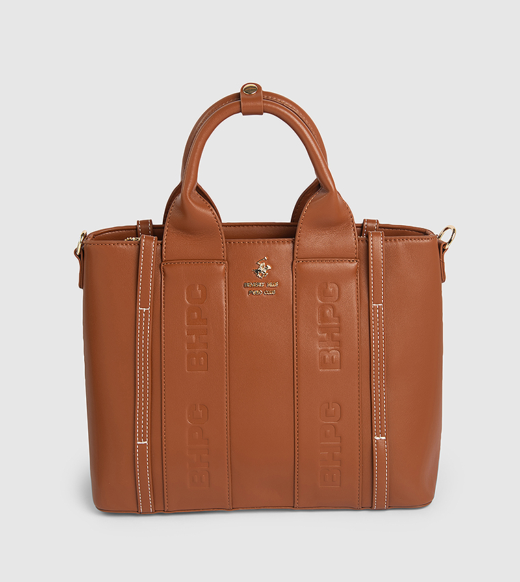 Logo Debossed Mini Tote Bag