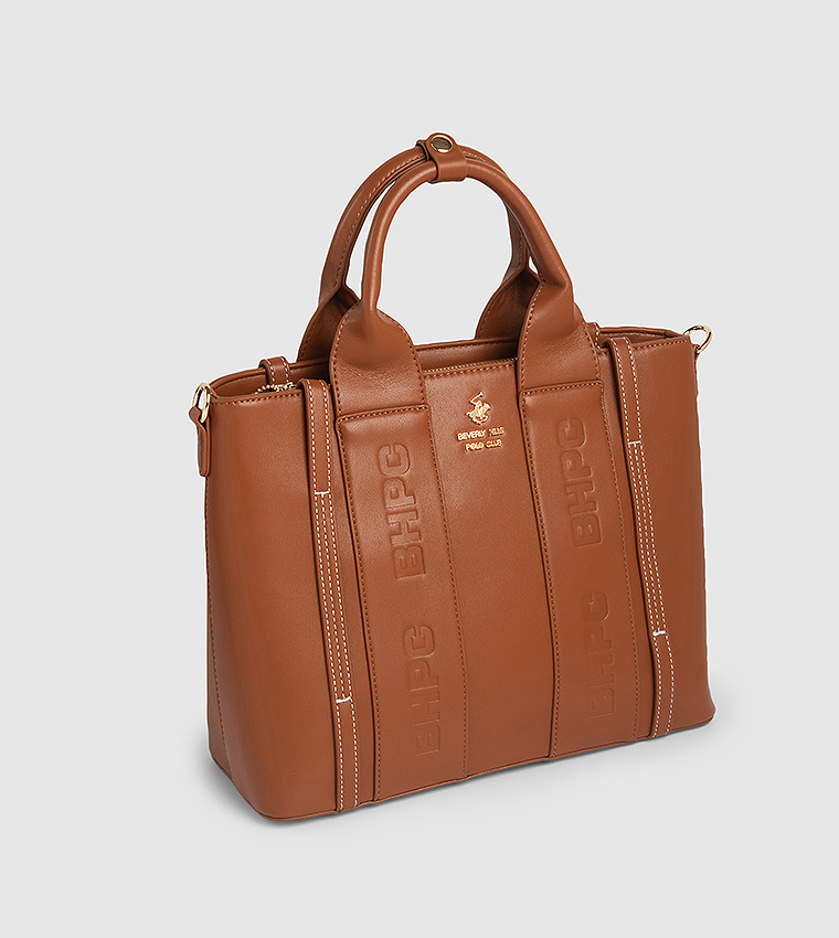 Logo Debossed Mini Tote Bag