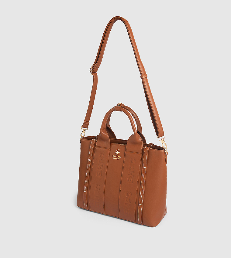 Logo Debossed Mini Tote Bag