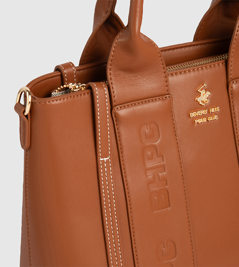 Logo Debossed Mini Tote Bag