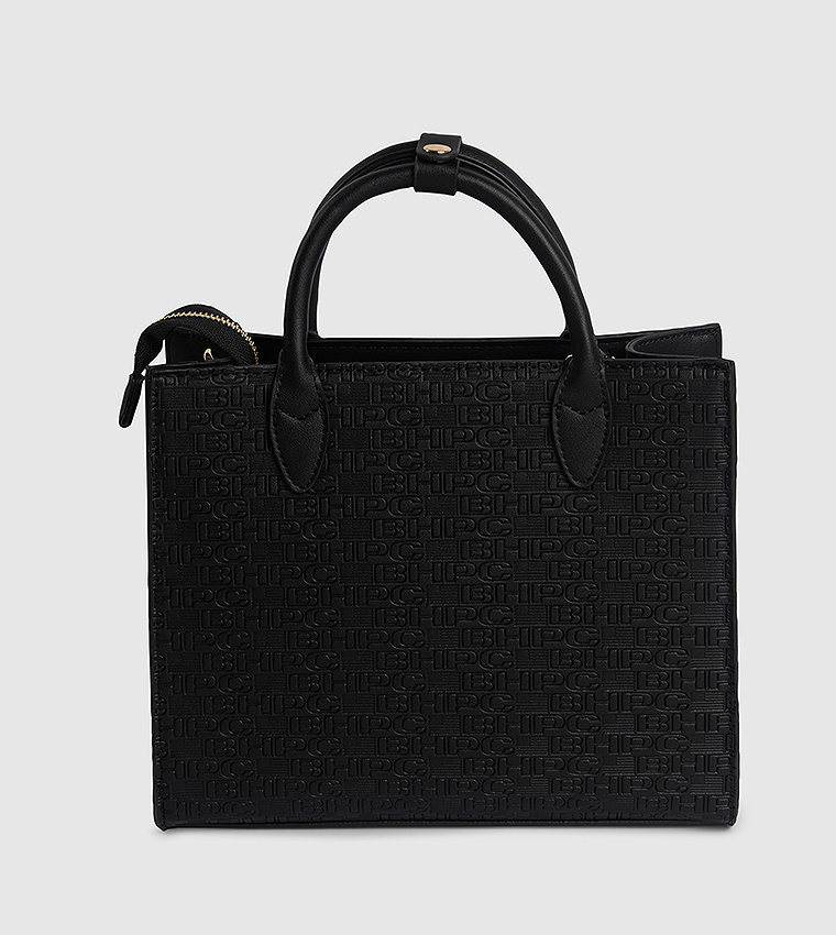 Logo Embroidered Mini Tote Bag