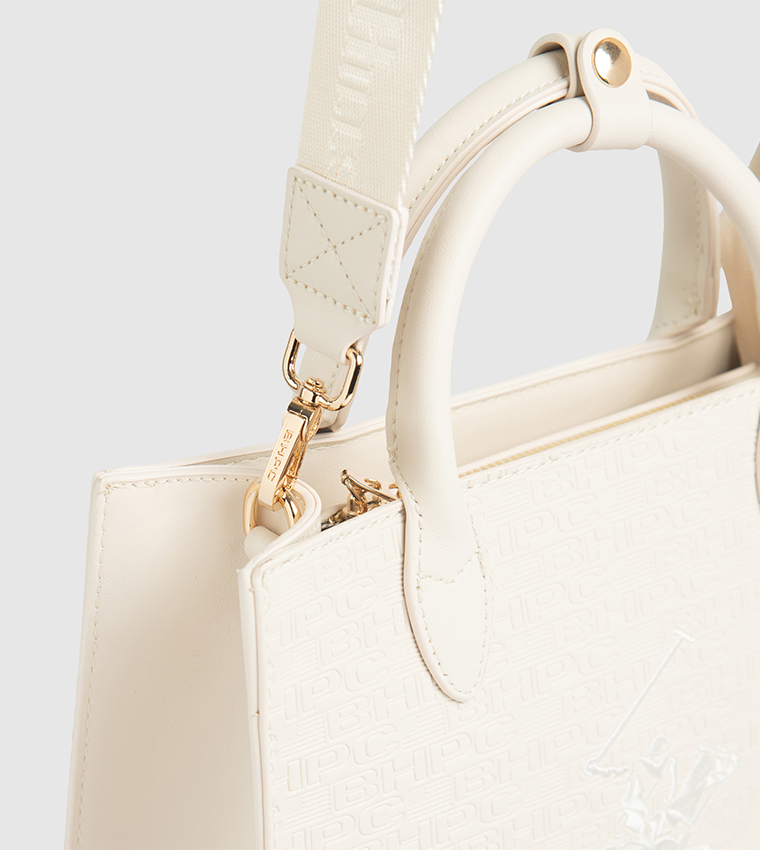 Logo Embroidered Mini Tote Bag
