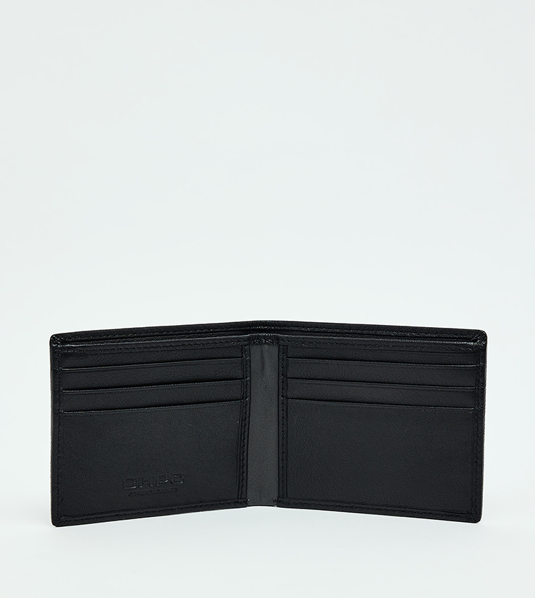 Logo Detail Bi-Fold Wallet