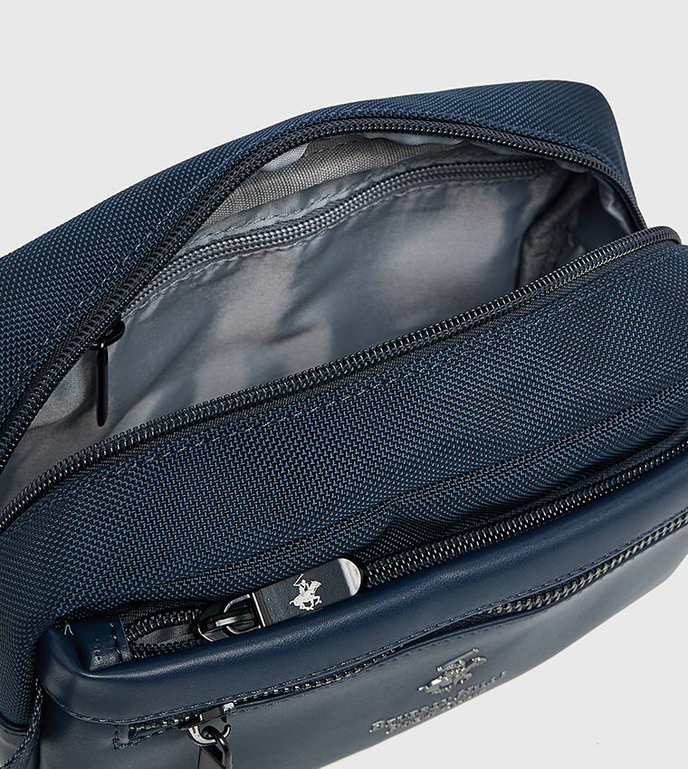 Textured Front Pocket Toiletry Bag