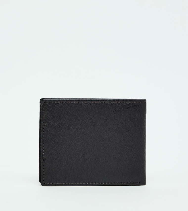 Logo Detail Bi-Fold Wallet