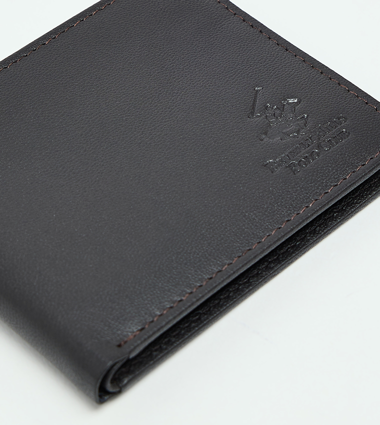 Logo Detail Bi-Fold Wallet