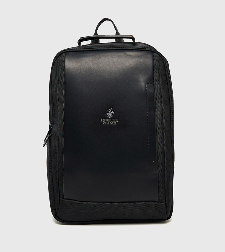 Logo Detail Zip-Closure Backpack