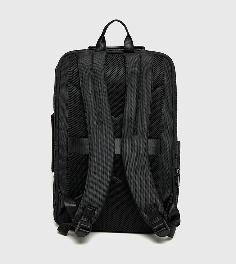 Logo Detail Zip-Closure Backpack