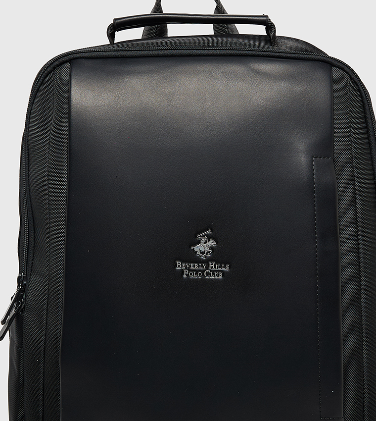 Logo Detail Zip-Closure Backpack