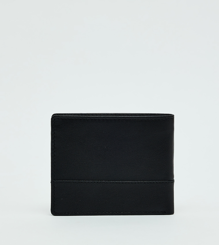 Logo Detail Bi-Fold Wallet
