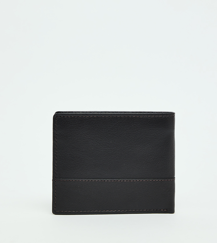 Logo Detail Bi-Fold Wallet