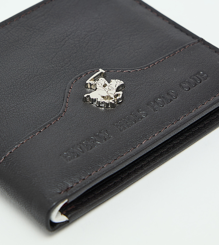 Logo Detail Bi-Fold Wallet