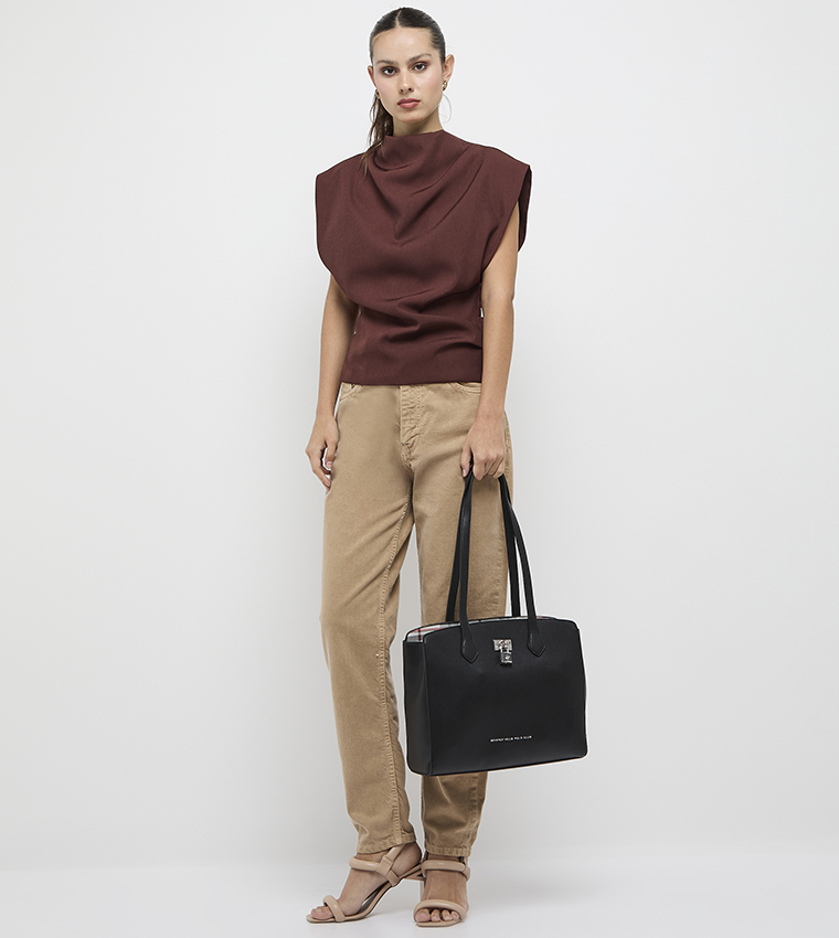 Logo Detail Shoulder Bag