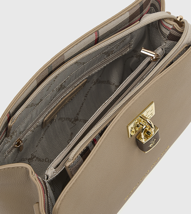 Textured Crossbody Bag