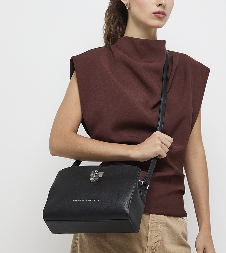 Textured Crossbody Bag