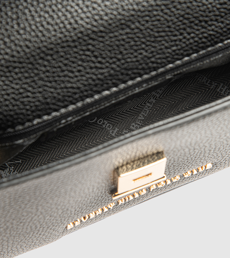 Textured Top Handle Bag
