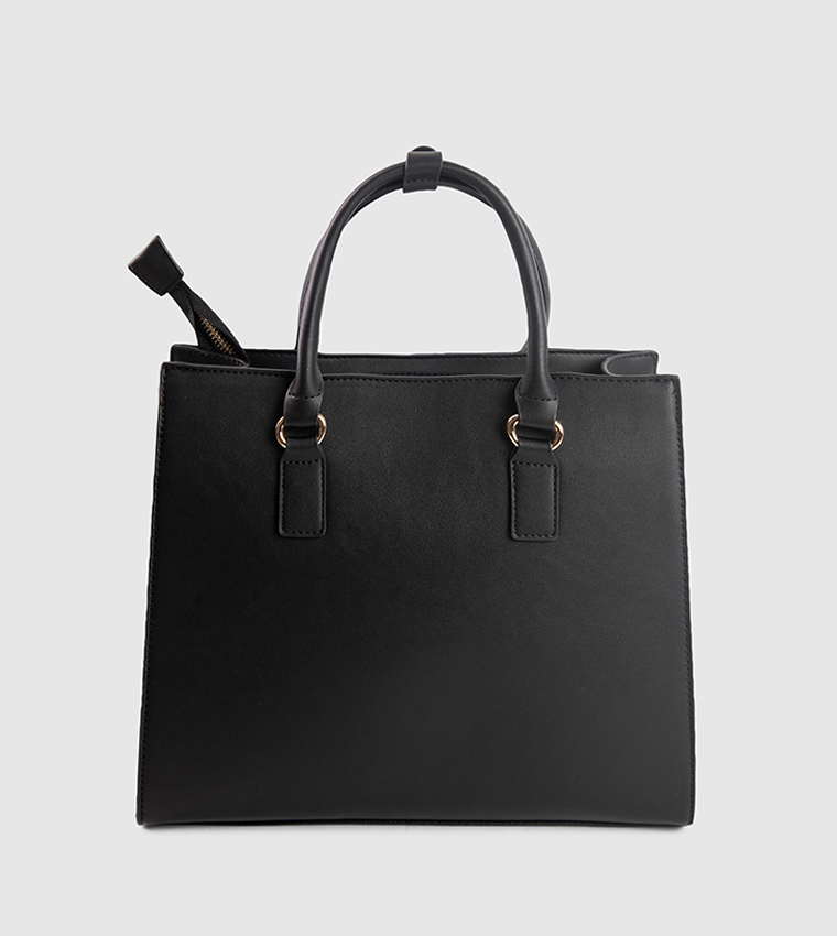 Lasercut Zippered Tote Bag