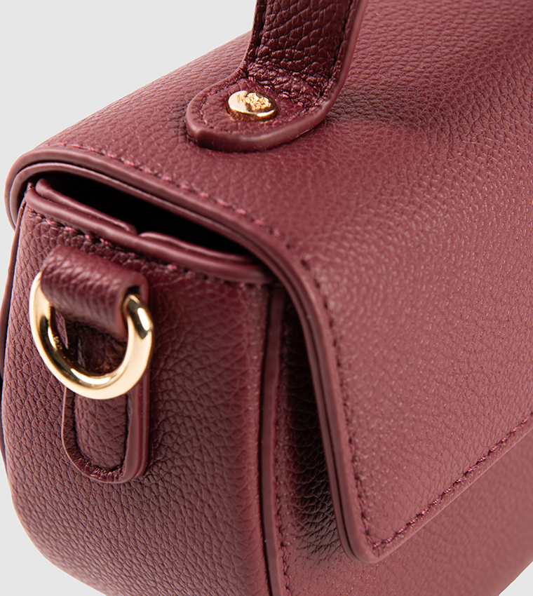 Textured Top Handle Bag